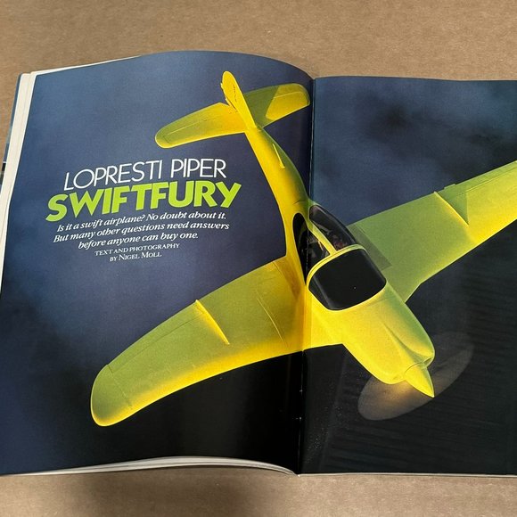 FLYING Magazine - LoPresti Piper SwiftFury / Enstrom 280FX - July 1990 - Picture 3 of 3